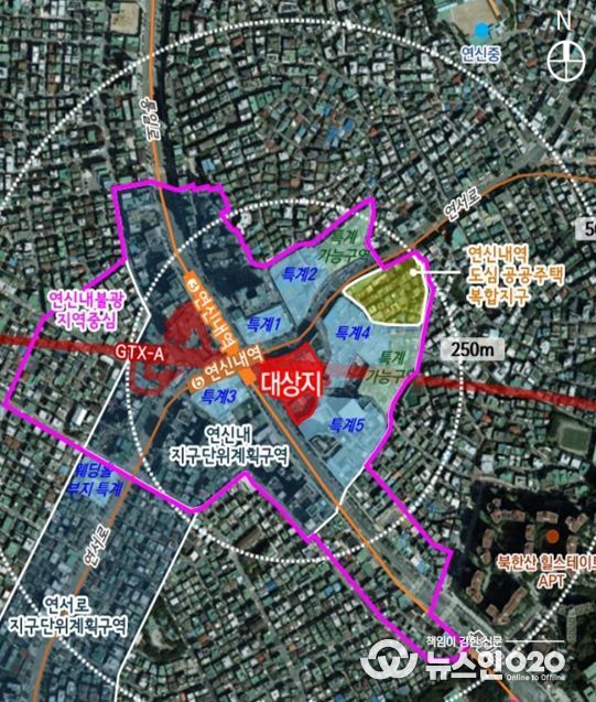 위치도 (은평구 불광동 380-20번지 일대)