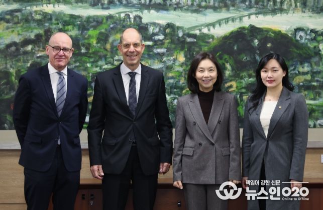 독일 콘라드 아데나워 재단 본부 부총재 접견