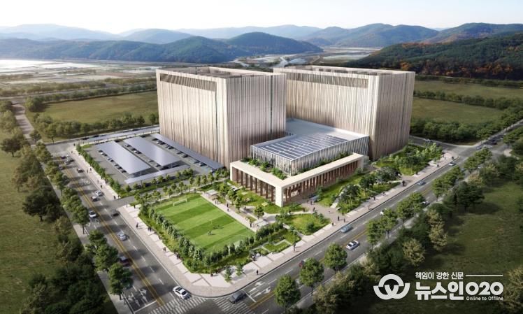 미래 신성장동력 예산 확보 사진-장성데이터센터 조감도