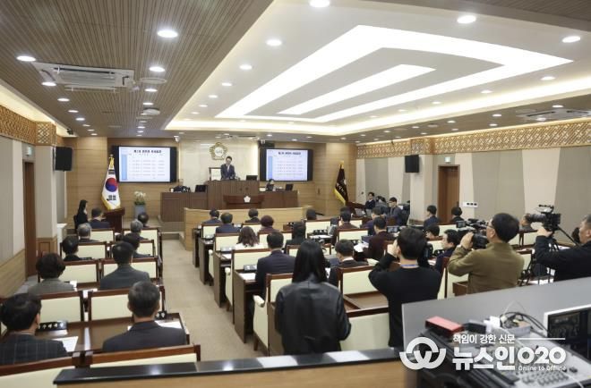 제259회 제2차 정례회 제2차 본회의 전경