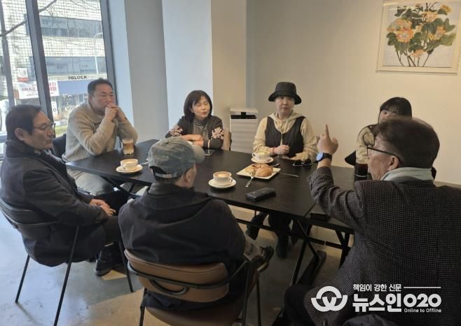 수원시 팔달구 매교동, 주민자치센터 강사 간담회 개최