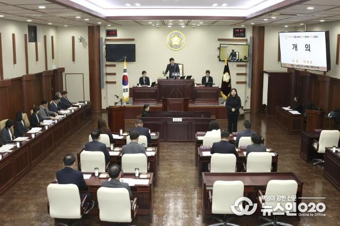 광명시의회, 제297회 제2차 정례회 마무리