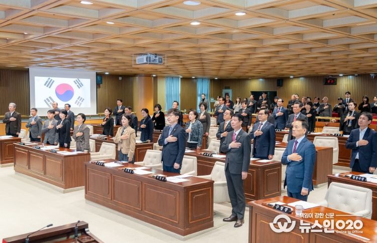 제331회 제2차 정례회 본회의 전경