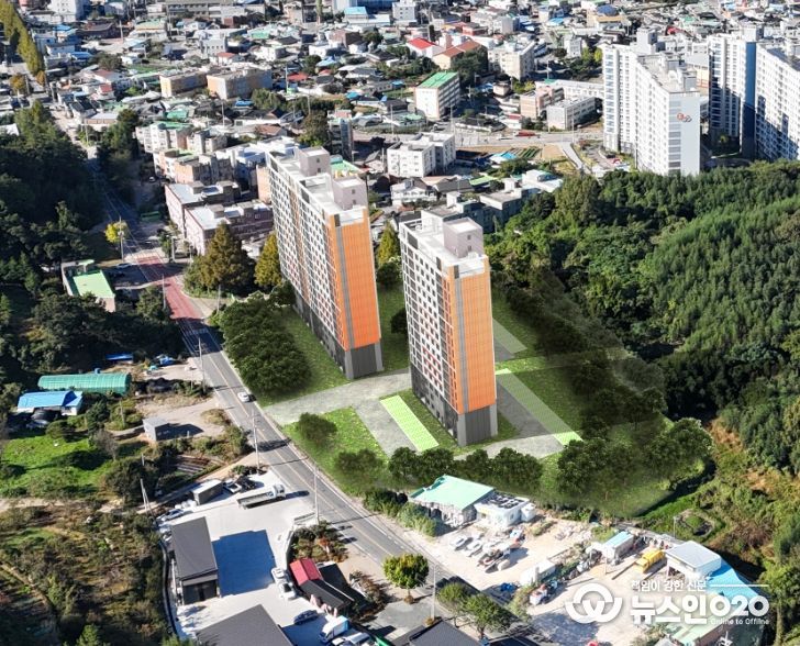 공모 선정지구(7건) 개요 1부, 만원주택 조감도