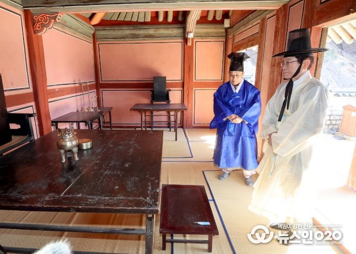 이철우 경북도지사, 새해맞아 세계유산 도산서원 현장 방문