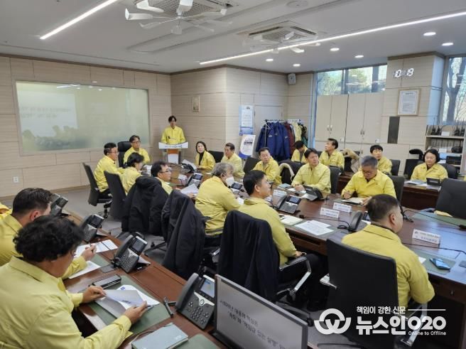 사회재난 대응체계 설명회 현장