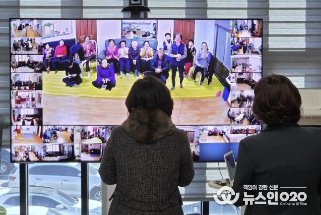 안성시, 비대면 원격시스템 활용, 한파 대비 상황 살펴