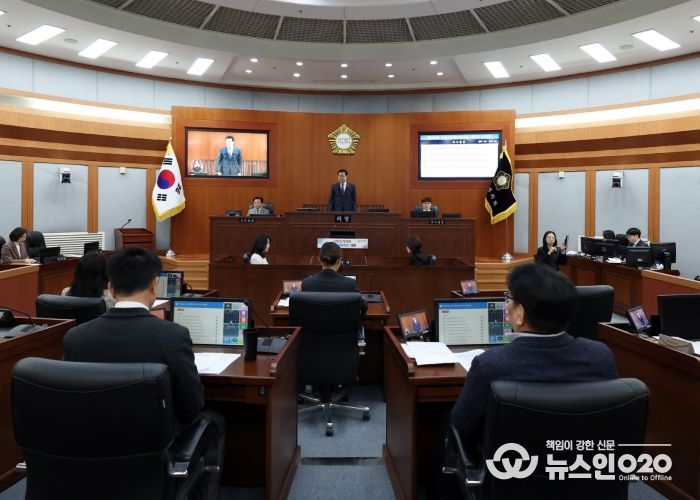 오산시의회, 제299회 임시회 폐회