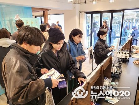 일본 도쿄 강릉 관광 팝업스토어 성료