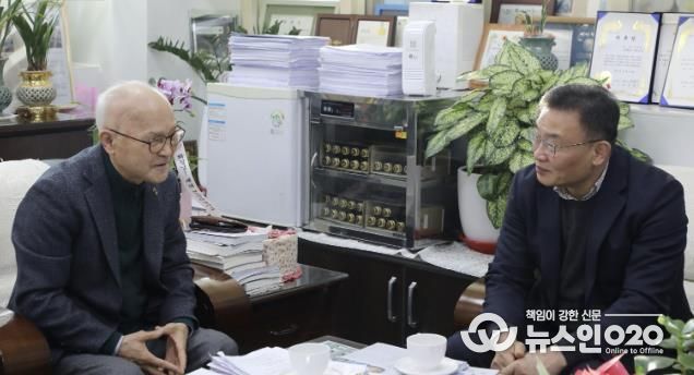 수원시 팔달구, 설 명절 앞두고 대한노인회 팔달구지회 방문해