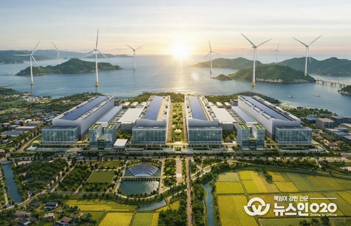 반도체 후보지 조감도