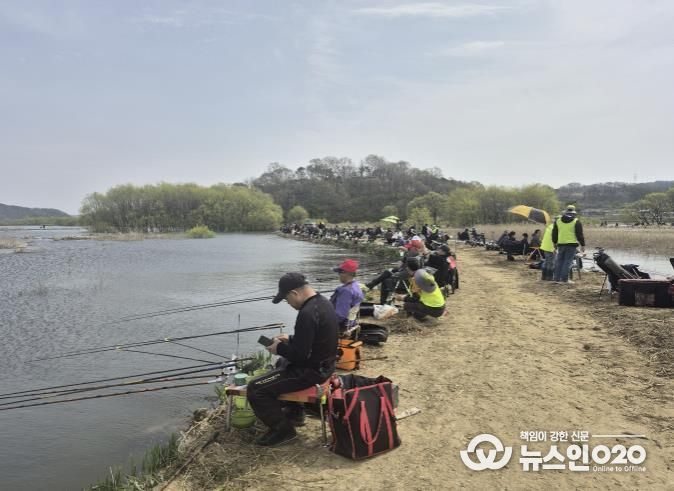 지난해 예당전국낚시대회 모습