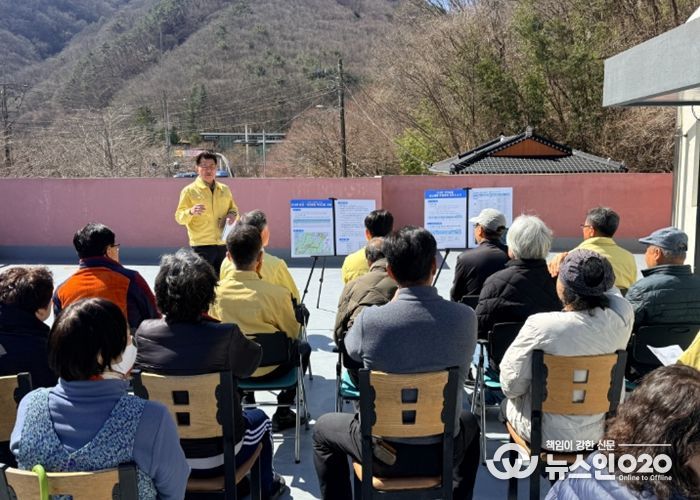 전북자치도, 해빙기 급경사지·여름철 주민대피 현장 점검