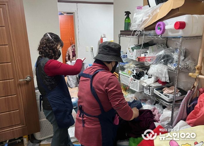 수원시 장안구 정자2동,‘새빛우리마을’ 주거 취약가구 주거환경 개선 활동 실시