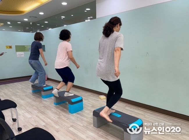 사전 사후 체력 검사