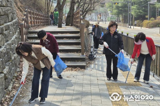 수원시 장안구 조원1동, 봄맞이 대청소로 ‘쾌적한 마을’ 조성
