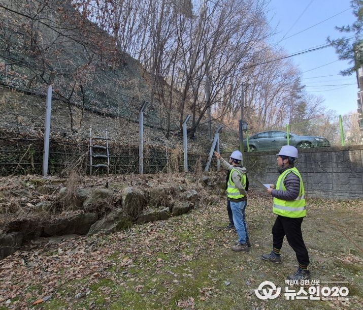 오산시, 급경사지 30개소 집중 안전점검…여름철 재난 선제 대응
