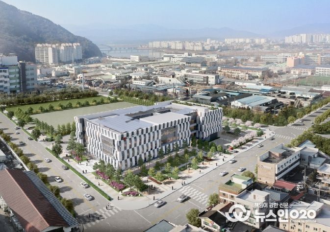 한전 강원본부 신축사옥 예상 조감도