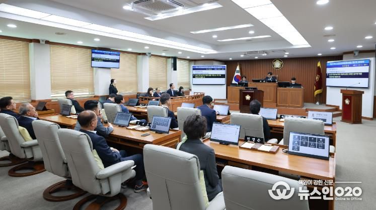 논산시의회, 제271회 임시회 개회